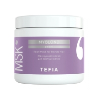 Tefia MyBlond - Маска для светлых волос жемчужная, 500 мл tefia жемчужная маска для светлых волос myblond 250 0