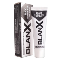 Blanx Black - Отбеливающая зубная паста, 75 мл tank tops st patrick s day lucky shamrock casual tank top in black size l m