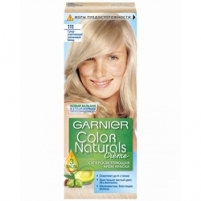 Фото Garnier Color Naturals - Краска для волос, тон 111, Платиновый блондин, 110 мл