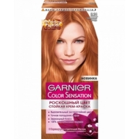

Garnier Color Sensation - Краска для волос, тон 8.24, Солнечный янтарь, 110 мл