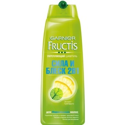 Фото Garnier Fructis - Шампунь 2 в 1 для нормальных волос, Сила и блеск, 250 мл