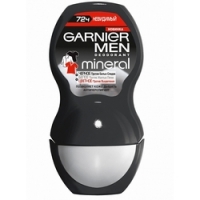 Garnier Men Mineral - Дезодорант ролик, Невидимый нейтрализатор, 50 мл