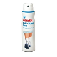 Gehwol Foot+Shoe Deodorant - Дезодорант для ног и обуви, 150 мл la roche posay deodorant дезодорант спрей физиологический 48 часов 150 мл