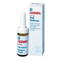 Gehwol Med Nail Softener - Смягчающая жидкость для ногтей, 15 мл средство для ухода за ногтями gehwol med nail softener 15 мл