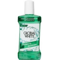Global White - Ополаскиватель освежающий для полости рта, 300 мл