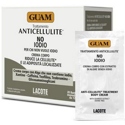 Фото Guam Anticellulite No Iodio - Крем антицеллюлитный без йода, 20 x 12 мл