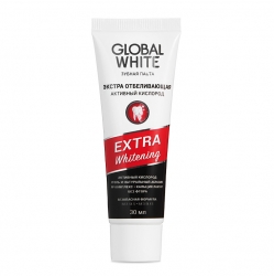 Фото Global White Extra Whitening - Отбеливающая зубная паста, 30 мл