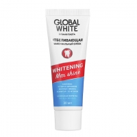 Global White Max Shine - Отбеливающая зубная паста, 30 мл зубная паста лакалют уайт отбеливающая 50г