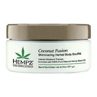 Hempz Herbal Body Souffle Coconut Fusion - Суфле для тела с кокосом 227 гр скраб для тела sherbet body scrub coconut с кокосом 350 мл
