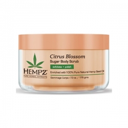 Фото Hempz Citrus Blossom Herbal Sugar Body Scrub - Cкраб для тела с лимоном 176 гр