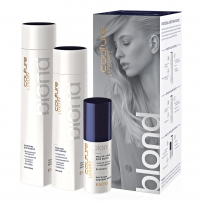 Фото Подарочный набор Blond "Роскошь светлых волос" (Шампунь, 300 мл + Бальзам, 250 мл + Масло-уход, 50 мл)