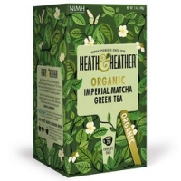 Heath and Heather - Чай Зеленый императорская матча Органик, 20  пакетов в индивидуальной упаковке