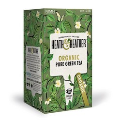 Фото Heath and Heather - Чай Зеленый Органик, 20  пакетов в индивидуальной упаковке НН493