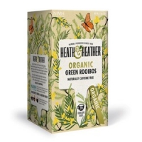 Heath and Heather - Чай Зеленый ройбуш Органик, 20  пакетов в индивидуальной упаковке