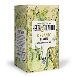 Фото Heath and Heather - Напиток Фенхель Органик, 20  пакетов в индивидуальной упаковке