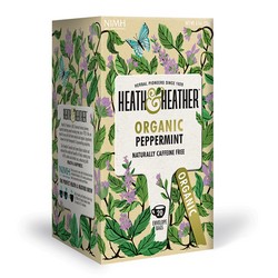 Фото Heath and Heather - Напиток Мята Органик, 20  пакетов в индивидуальной упаковке