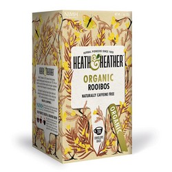 Фото Heath and Heather - Напиток Ройбуш Органик, 20 пакетов в индивидуальной упаковке