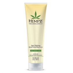 Фото Hempz Age Defying Glycolic Herbal Body Scrub - Скраб для тела, Антивозрастной, 265 гр
