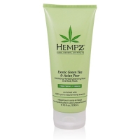 Hempz Exotic Green Tea&Asian Pear Exfoliating Herbal Cleansing Mud and Body Mask - Маска-глина растительная, отшелушивающая, 200 мл - фото 1