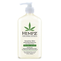 Hempz Sensitive Skin Herbal Moisturizer - Молочко для тела увлажняющее, Чувствительная Кожа, 500 мл