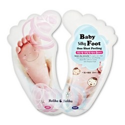 Фото Holika Holika Baby Silky Foot One Shot Peeling - Пилинг для ног жидкий, 20 мл*2