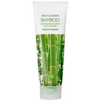 Holika Holika Daily Garden Damyang Bamboo Soothing Cleansing Foam - Пенка для лица с бамбуком, 120 мл увлажняющий крем для лица aloe soothing essence 80%