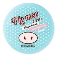 Holika Holika Pignose clear black head Deep cleansing oil balm - Бальзам для очистки пор, 30 мл enkay hat prince for samsung galaxy s22 ultra 5g 1 set ultra clear tempered glass aluminum alloy back camera lens ring cover protector black