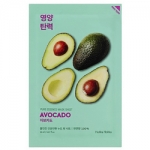 Фото Holika Holika Pure Essence Mask Sheet Avocado - Маска тканевая смягчающая авокадо, 20 мл