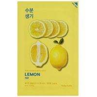 Holika Holika Pure Essence Mask Sheet Lemon - Маска тканевая тонизирующая лимон, 20 мл йогуртовая маска для волос яблоко и огурец