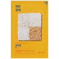 Фото Holika Holika Pure Essence Mask Sheet Rice - Маска тканевая против пигментации рис, 20 мл