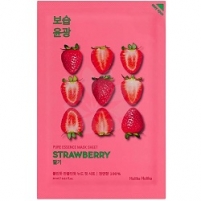 Фото Holika Holika Pure Essence Mask Sheet Strawberry - Маска тканевая освежающая клубника, 20 мл