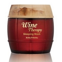 Holika Holika Wine Therapy Sleeping Mask Red Wine - Маска для лица ночная, красное вино, 120 мл