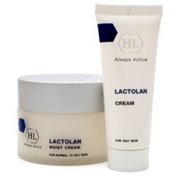 Holy Land Lactolan moist cream for oily - Увлажняющий крем для жирной кожи, 70 мл