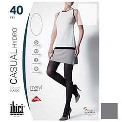 Фото Ibici Casual 40 Hydro - Прозрачные колготки цвет серый, размер 1