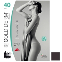 Ibici Gold 40 Derm Bikini - Прозрачные колготки цвет кофе, размер 2
