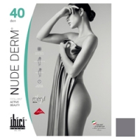 Ibici Nude 40 Derm - Прозрачные колготки цвет серый, размер 4