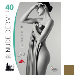 Фото Ibici Nude 40 Derm - Прозрачные колготки цвет телесный, размер 2