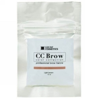 CC Brow Light Brown - Хна для бровей в саше (светло-коричневый), 10 г