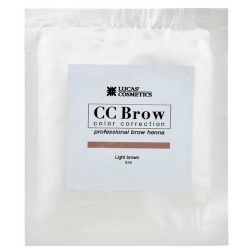 Фото CC Brow Light Brown - Хна для бровей в саше (светло-коричневый), 5 г