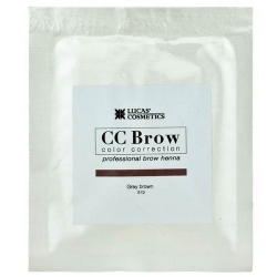 Фото CC Brow Grey Brown - Хна для бровей в саше (серо-коричневый), 5 г