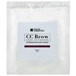 Фото CC Brow Brown - Хна для бровей в саше (коричневый), 5 г
