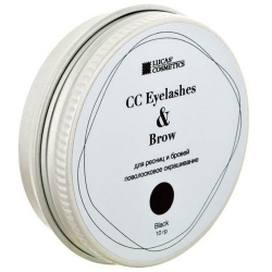 Фото CC Brow Cc Eyelashes&Brow - Хна для окрашивания ресниц и бровей в баночке  (черная), 10 г