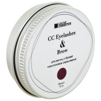 CC Brow Cc Eyelashes&Brow - Хна для окрашивания ресниц и бровей в баночке (коричневая), 10 г
