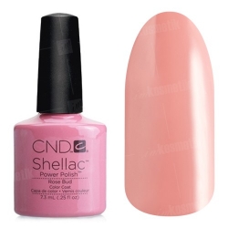 Фото CND Shellac Rose Bud - Гелевое покрытие # 91983, 7,3 мл