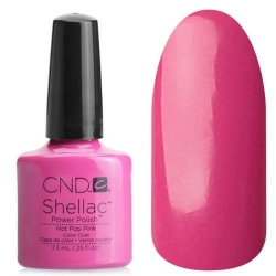 Фото CND Shellac Hot Pop Pink - Гелевое покрытие # 91985 , 7,3 мл