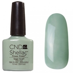 Фото CND Shellac Open Road Sage Scarf - Гелевое покрытие # 045, 7,3 мл