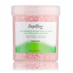 Фото Depilflax - Воск Розовый для нежной и чувствительной кожи, для любого типа волос, 600 г
