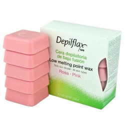 Фото Depilflax - Воск Розовый для чувствительной кожи, 500 г