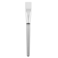 LevisSime - Кисть для масок натуральная - прямая белая ручка