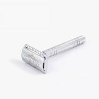 

Metzger Chromed - Безопасная бритва с двойным лезвием и латунным основанием
